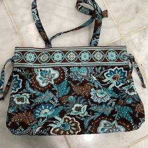 Vera Bradley Vintage Java Blue Small Tote